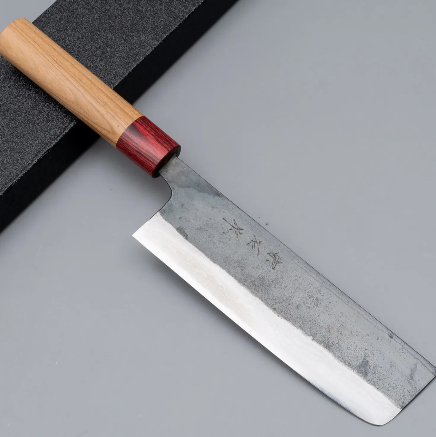 Muneishi Aogami 2 Iron Damast Nakiri 16.5 cm