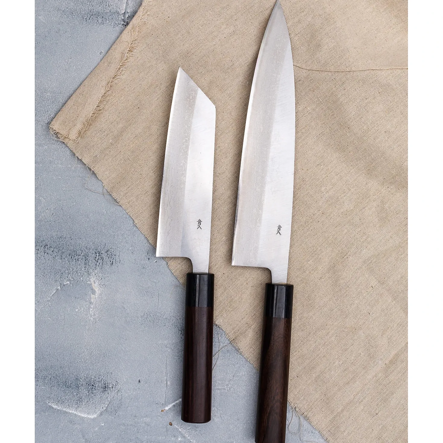 Muneishi Aogami 2 Stainless Damast Gyuto 24 cm