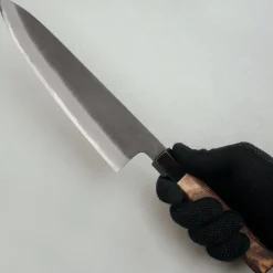 Mutsumi Hinoura Shirogami Kurouchi Gyuto 24 cm