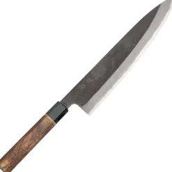 Mutsumi Hinoura Shirogami Kurouchi Gyuto 24 cm
