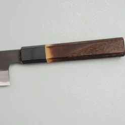 Mutsumi Hinoura Shirogami Kurouchi Petty 15 cm