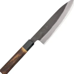 Mutsumi Hinoura Shirogami Kurouchi Petty 15 cm