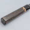 Mutsumi Hinoura Shirogami Kurouchi Nashiji Sujihiki 27 cm