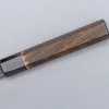 Mutsumi Hinoura Shirogami Kurouchi Nashiji Sujihiki 24 cm