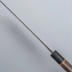 Mutsumi Hinoura Shirogami Kurouchi Nashiji Nakiri 16.5 cm