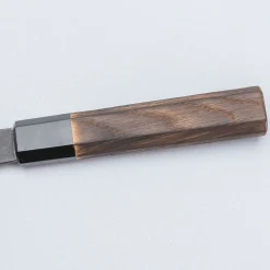 Mutsumi Hinoura Shirogami Kurouchi Nakiri 18 cm