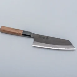 Mutsumi Hinoura Shirogami #2 Kurouchi Bunka 16.5 cm