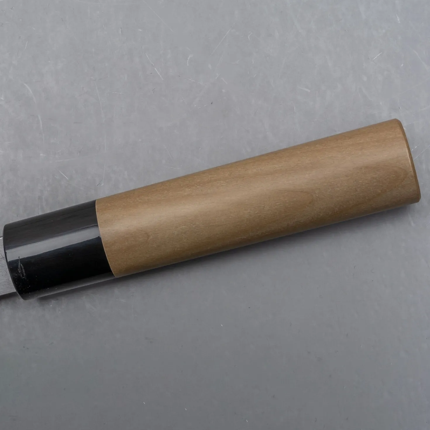 Mutsumi Hinoura Shirogami #2 Migaki Gyuto 18 cm