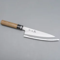 Mutsumi Hinoura Shirogami #2 Migaki Gyuto 18 cm