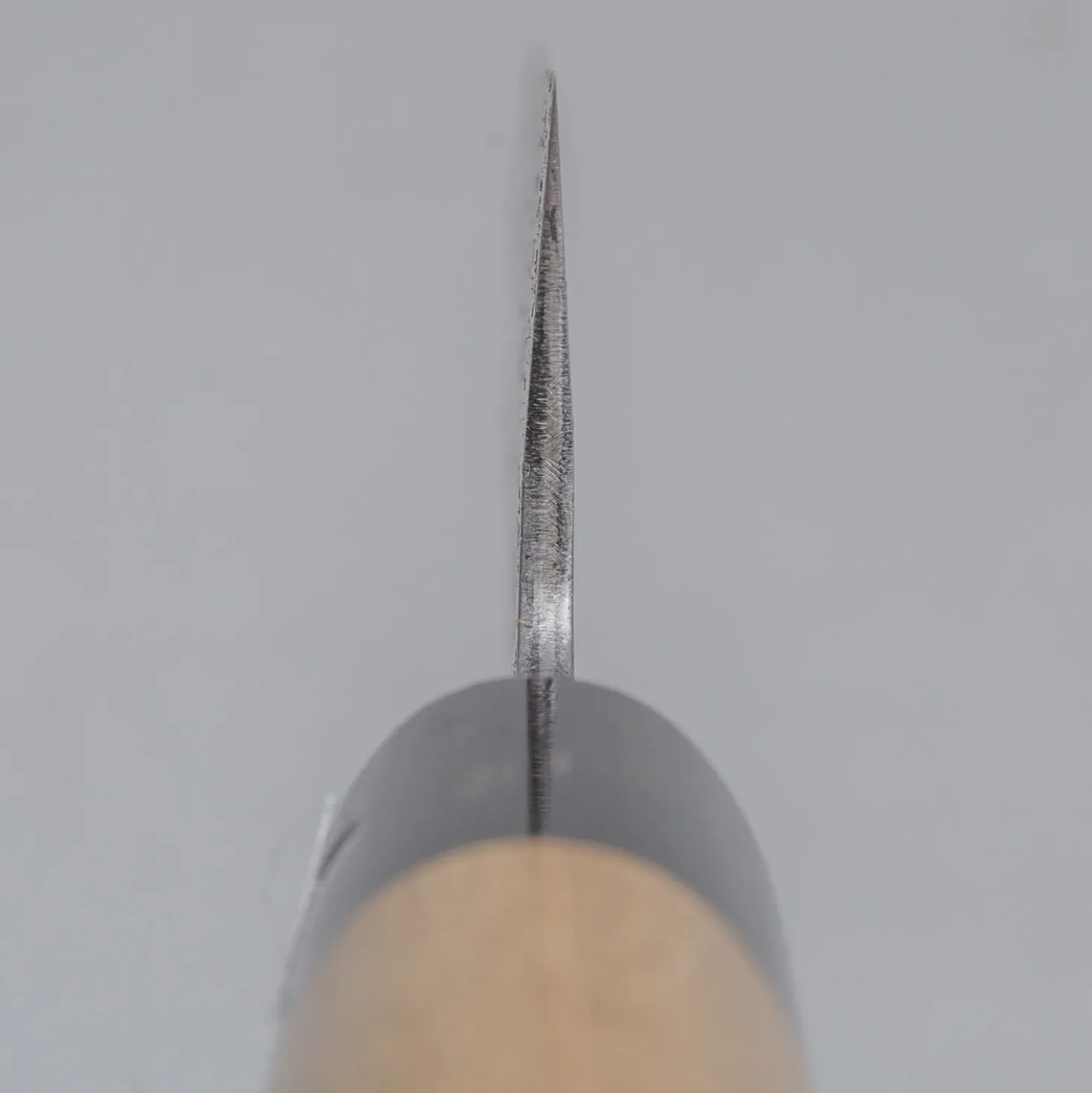 Mutsumi Hinoura Shirogami #2 Migaki Sujihiki 21 cm