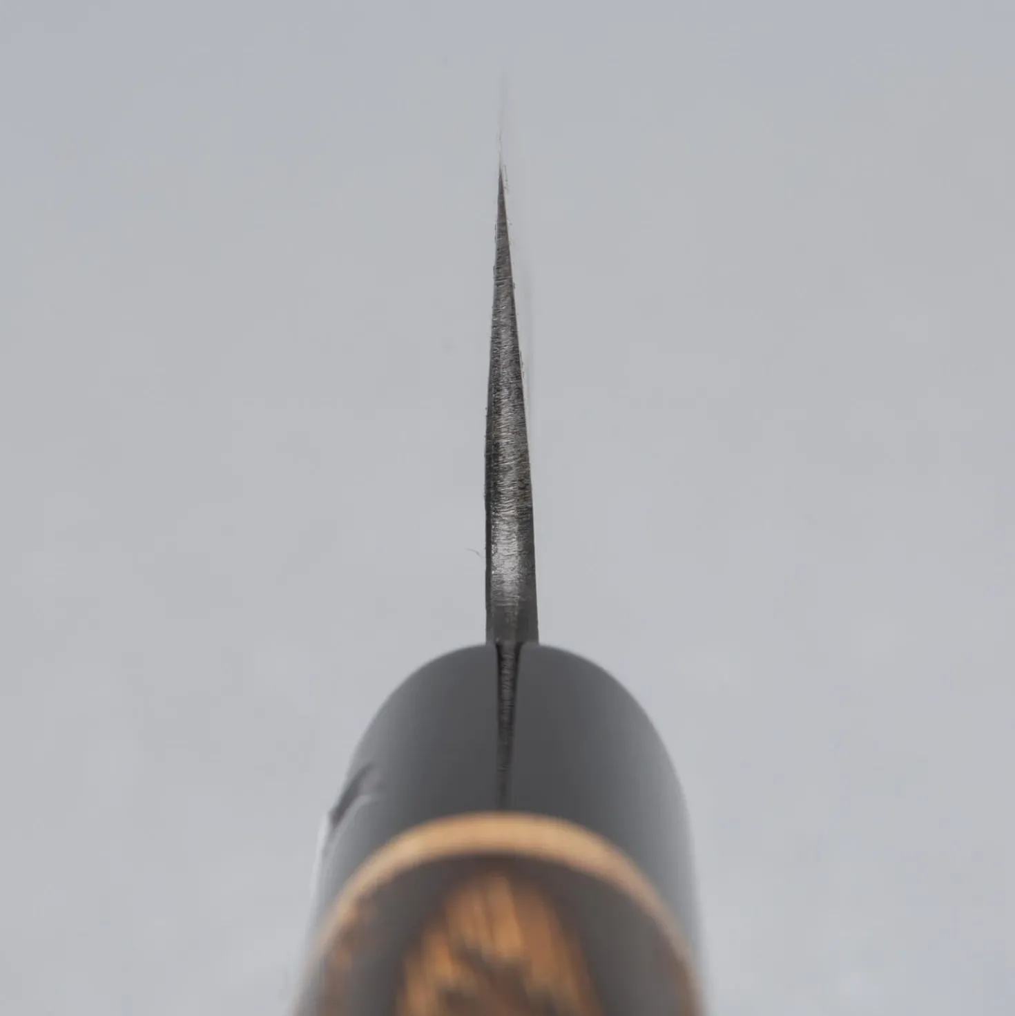 Mutsumi Hinoura Shirogami Nashiji Petty 15 cm