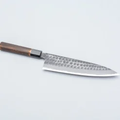 Mutsumi Hinoura Shirogami Tsuchime Gyuto 21 cm