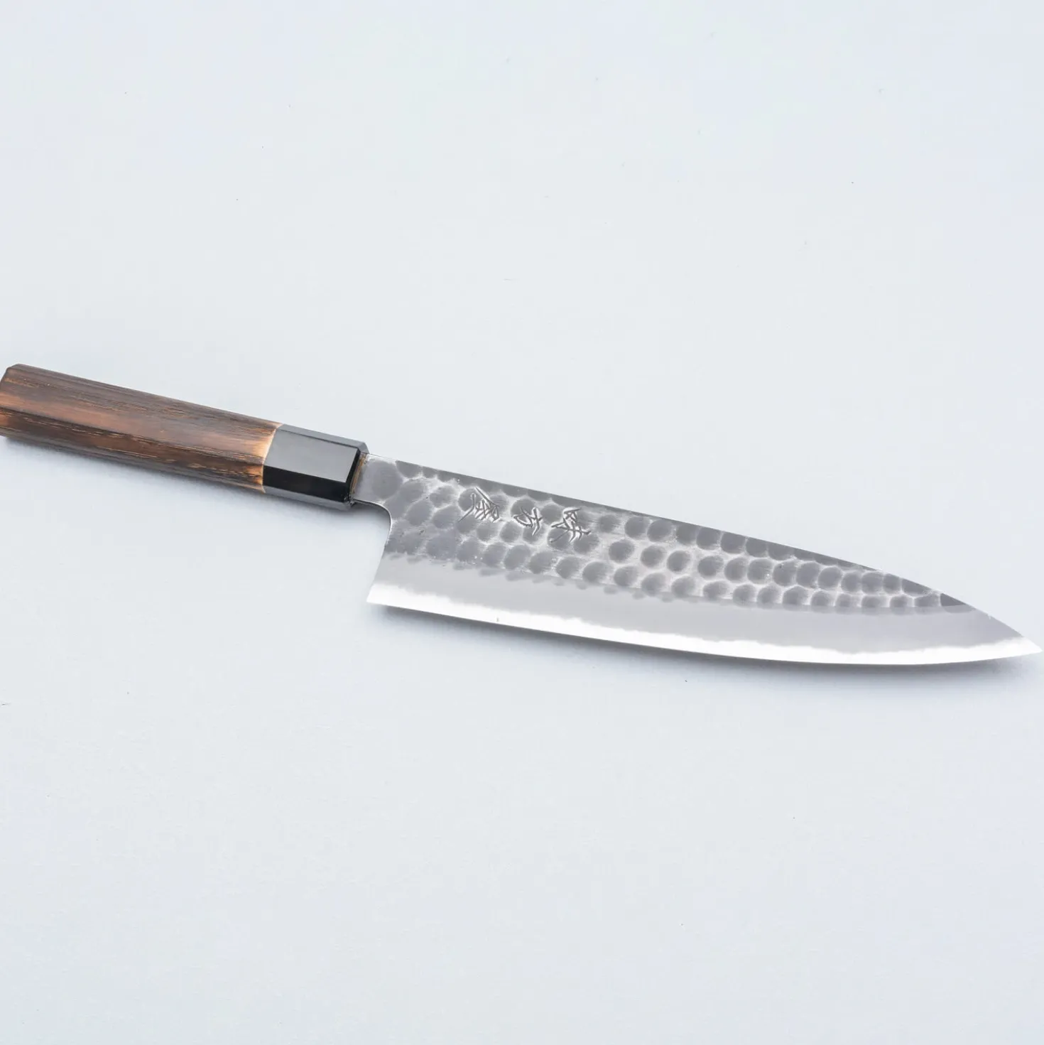 Mutsumi Hinoura Shirogami Tsuchime Gyuto 21 cm