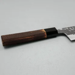 Mutsumi Hinoura Shirogami Tsuchime Santoku 17 cm