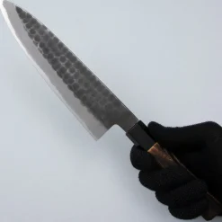 Mutsumi Hinoura Shirogami Tsuchime Gyuto 21 cm
