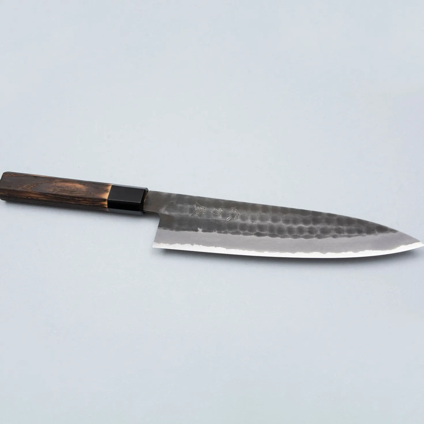 Mutsumi Hinoura Shirogami Tsuchime Gyuto 21 cm
