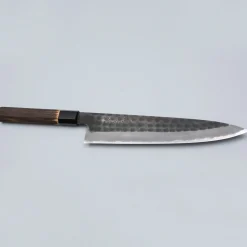 Mutsumi Hinoura Shirogami Tsuchime Gyuto 24 cm
