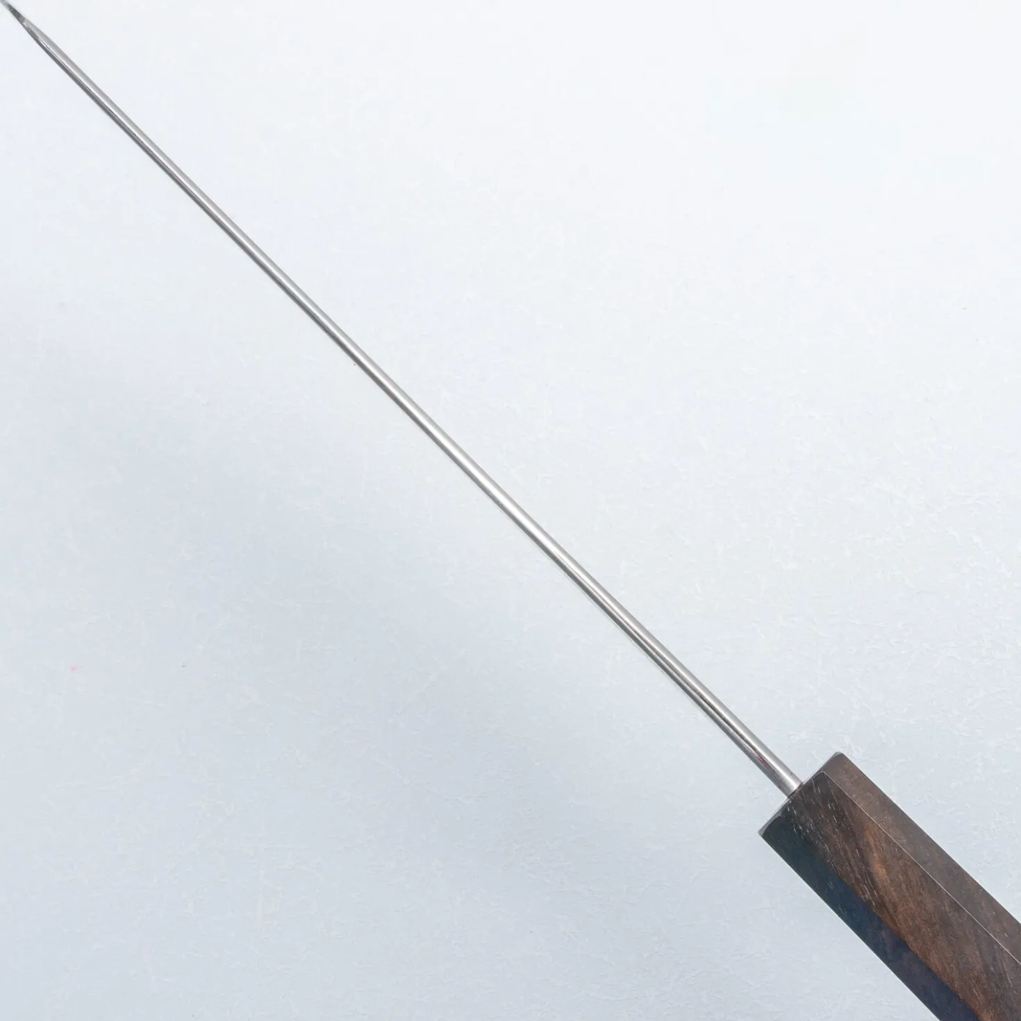 Nakagawa Satoshi Aogami Damast Ebony Kiritsuke 21 cm