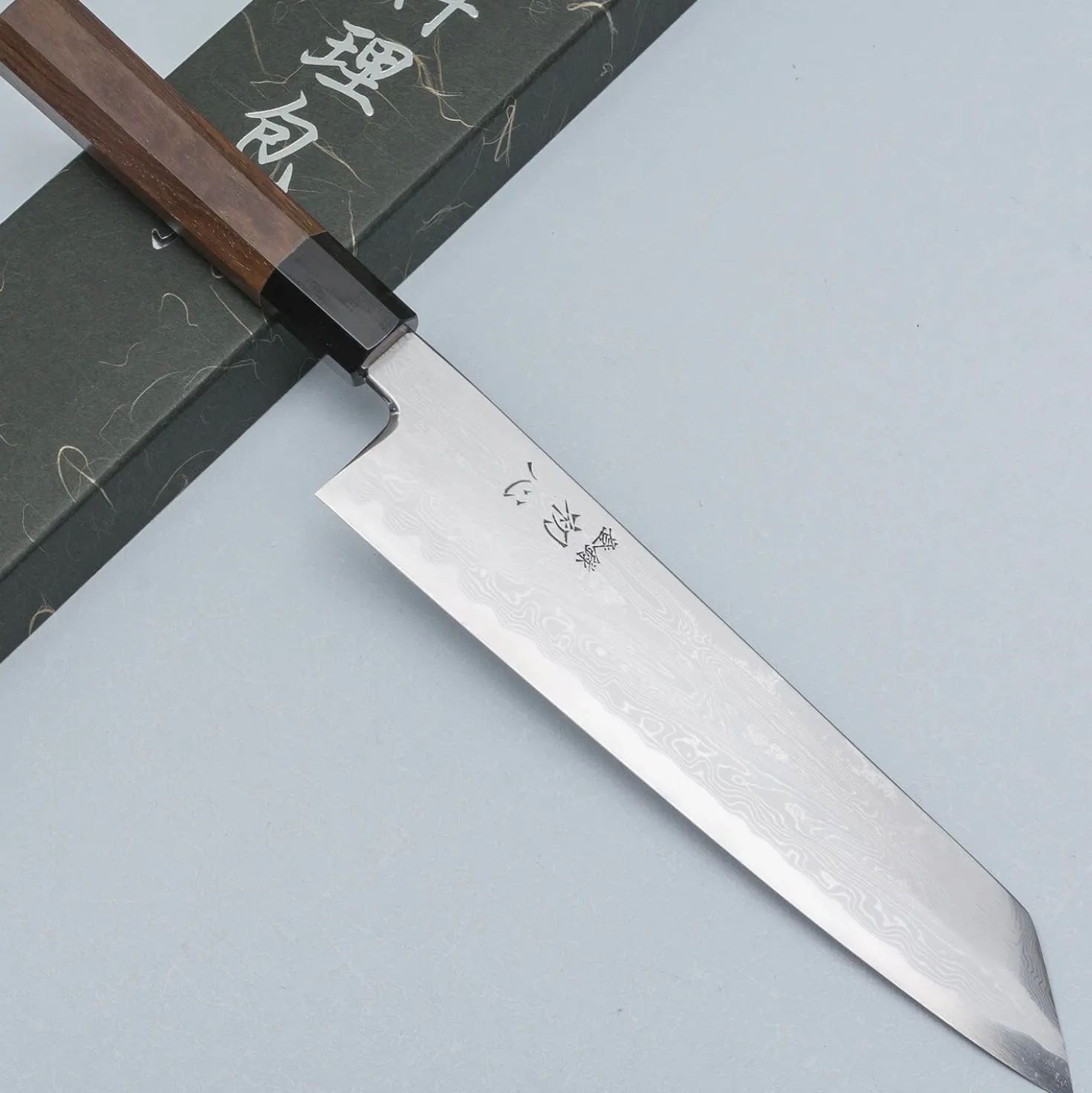 Nakagawa Satoshi Aogami #1 Damast Kiritsuke 24 cm