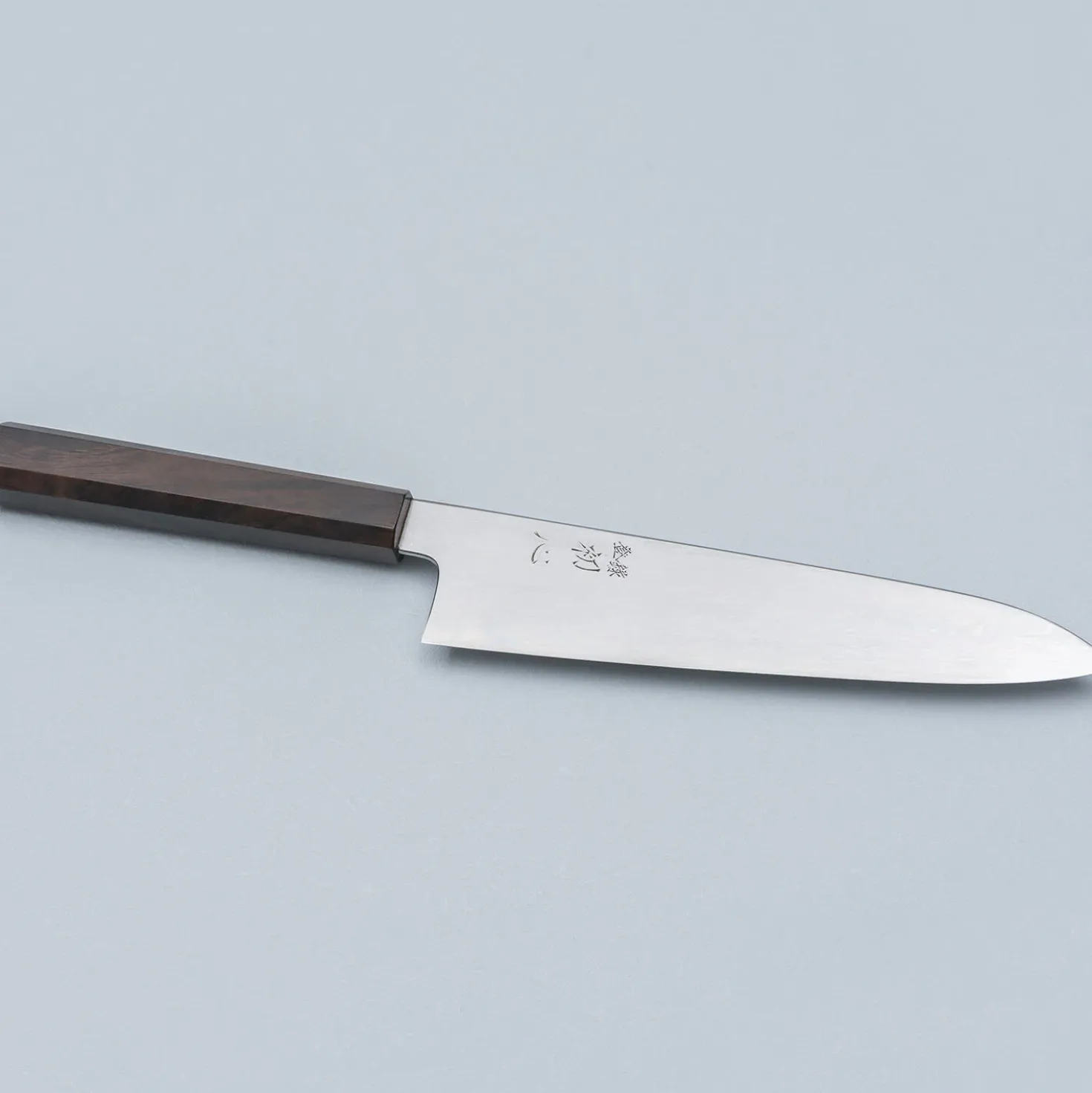 Nakagawa Satoshi Aogami #1 Damast Ebony Gyuto 21 cm