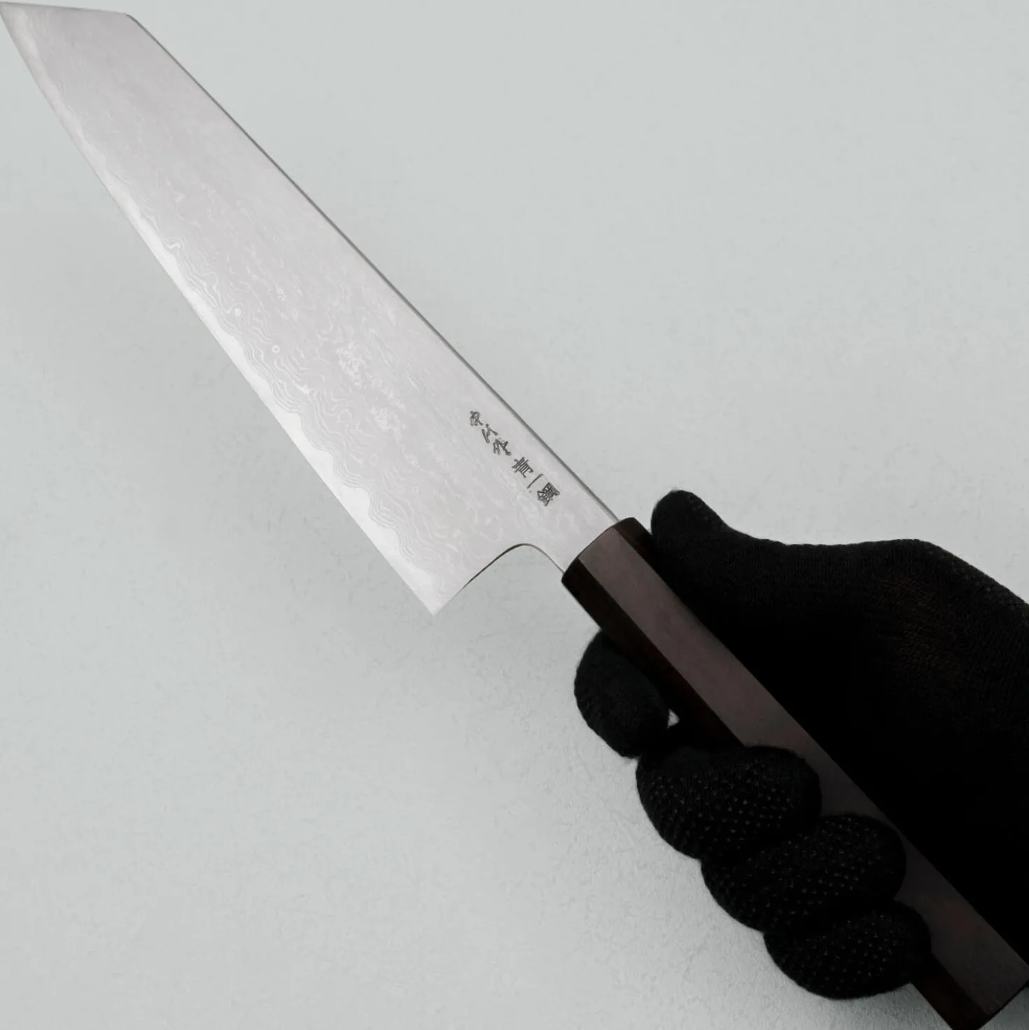 Nakagawa Satoshi Aogami #1 Damast Custom Kiritsuke 24 cm