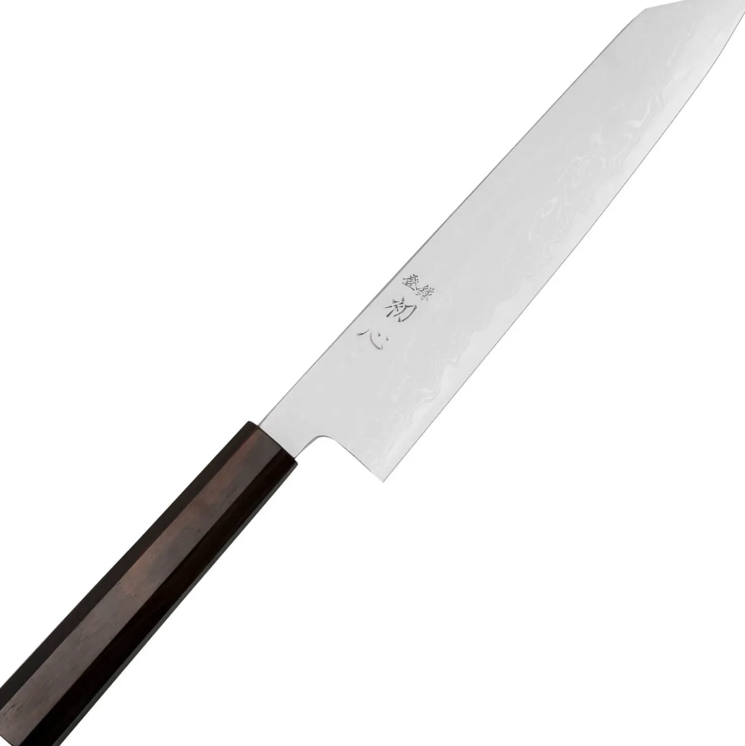 Nakagawa Satoshi Aogami #1 Damast Custom Kiritsuke 24 cm