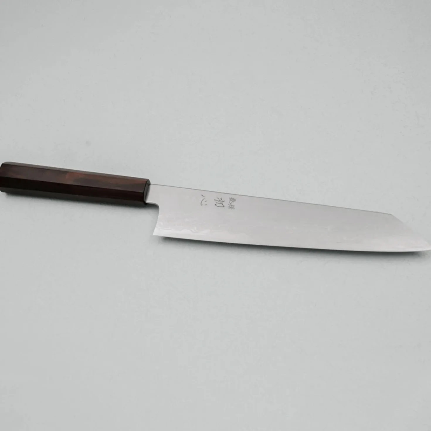 Nakagawa Satoshi Aogami #1 Damast Custom Kiritsuke 24 cm