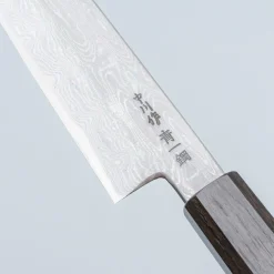 Nakagawa Satoshi Aogami Damast Ebony Sujihiki 27 cm