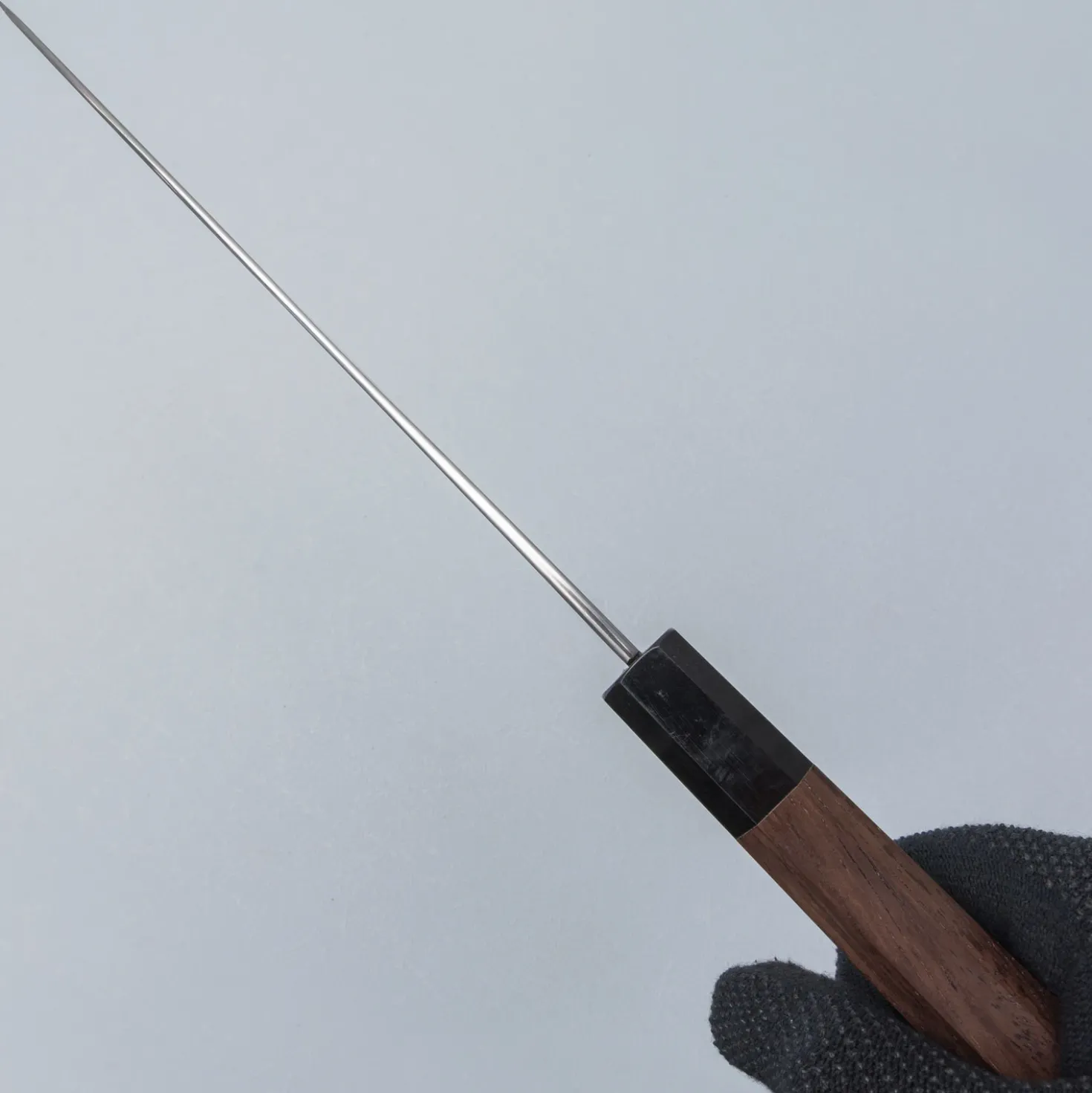 Nakagawa Satoshi Aogami #1 Damast Walnut Gyuto 21 cm