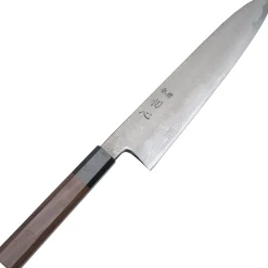Nakagawa Satoshi Aogami #1 Damast Walnut Gyuto 21 cm
