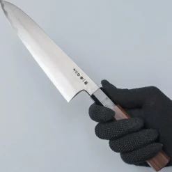Nakagawa Satoshi Aogami #1 Damast Walnut Gyuto 21 cm