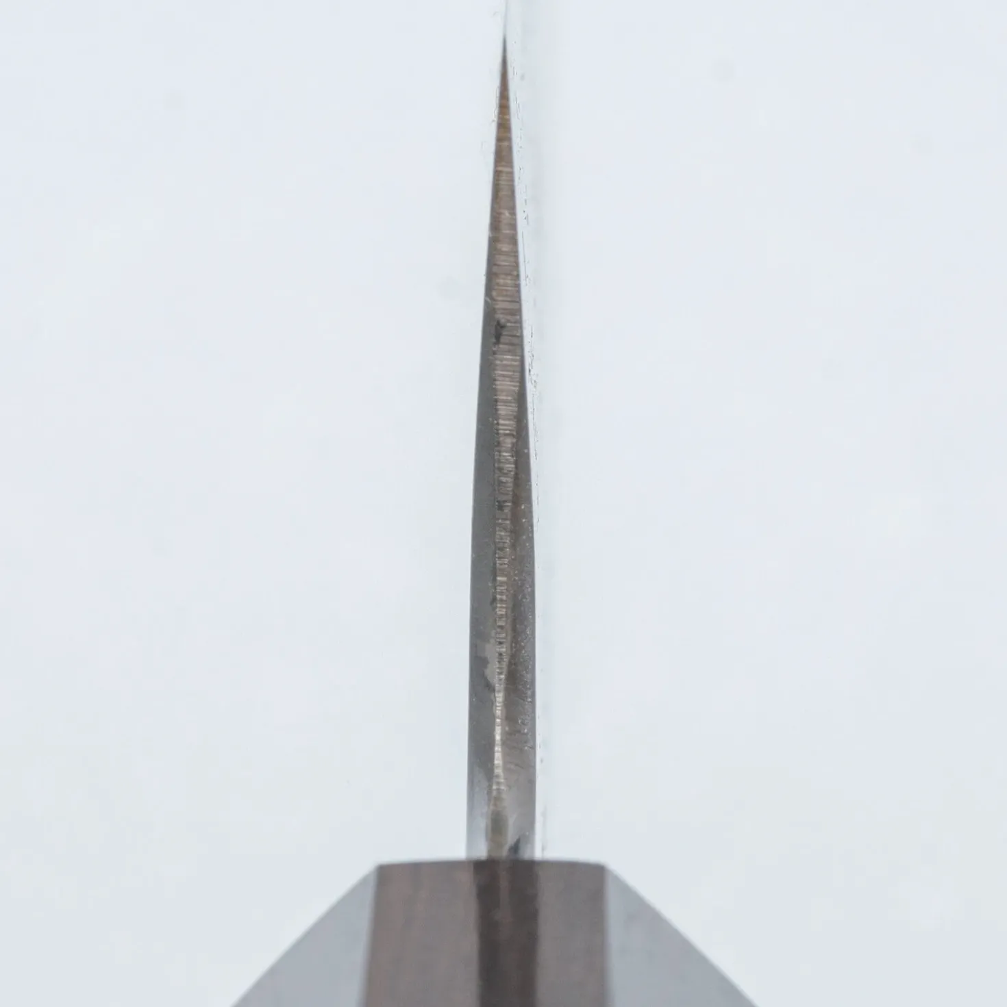 Nakagawa Satoshi Aogami Damast Ebony Kiritsuke 24 cm