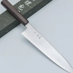 Nakagawa Satoshi Aogami #1 Damast Ebony Gyuto 24 cm