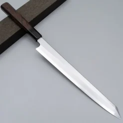 Nakagawa Satoshi Aogami Damast Kiritsuke Yanagiba 27 cm