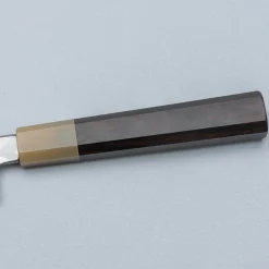 Nakagawa Satoshi Aogami Damast Ebony White Sakimaru 30 cm