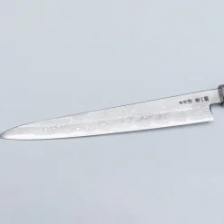 Nakagawa Satoshi Aogami Damast Ebony Sujihiki 24 cm