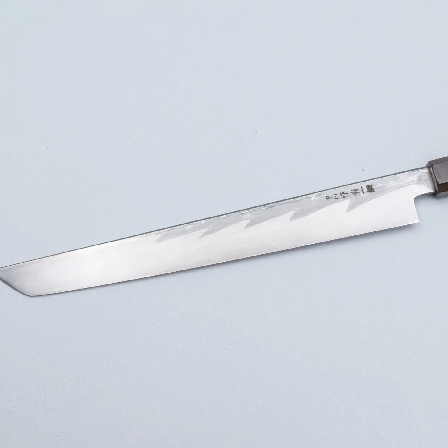 Nakagawa Satoshi Aogami Damast Ebony Sakimaru 27 cm