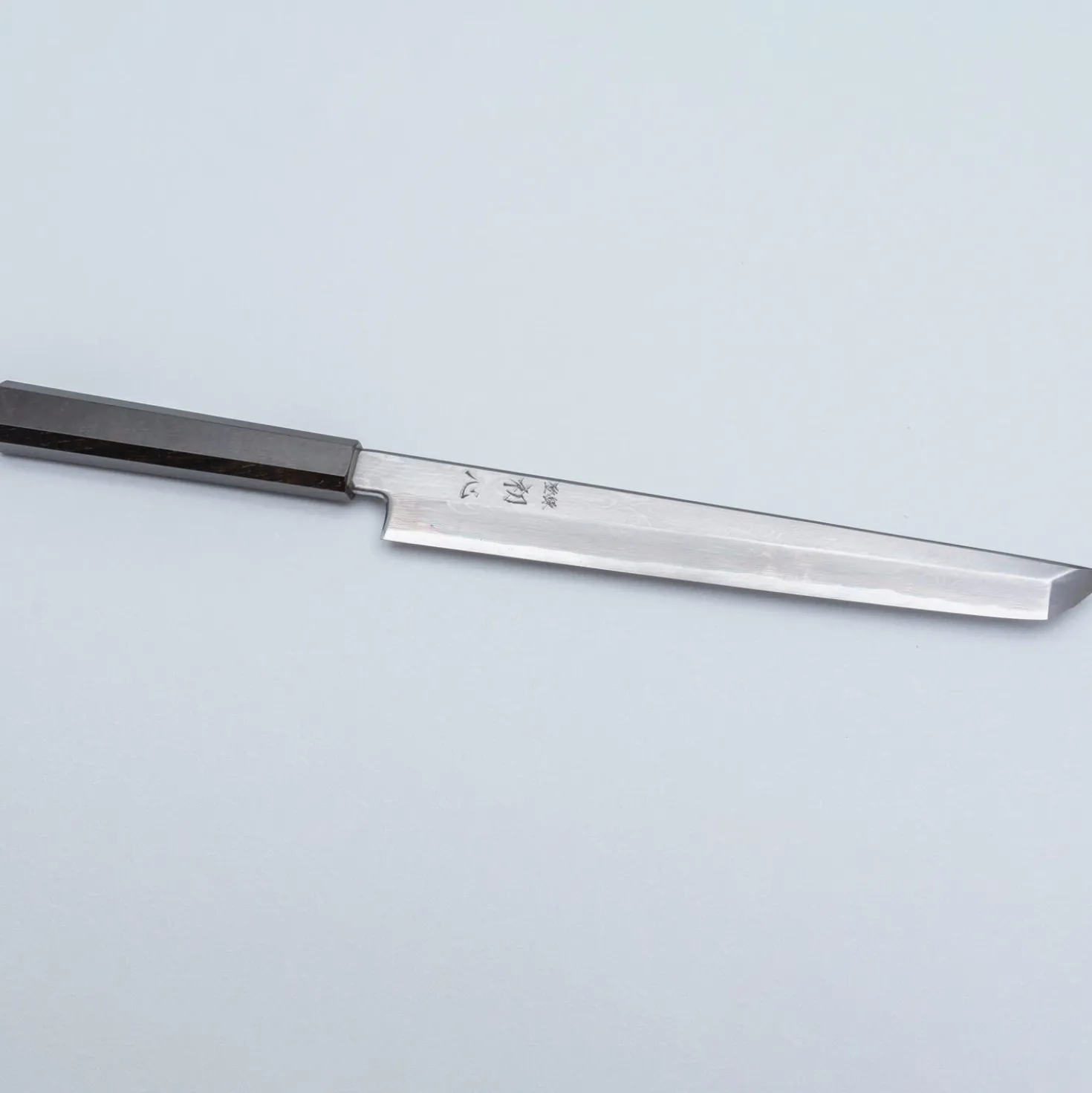 Nakagawa Satoshi Aogami Damast Ebony Sakimaru 27 cm