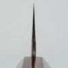 Nakagawa Satoshi Aogami Etched Damast Ebony Horn Kiritsuke 23 cm
