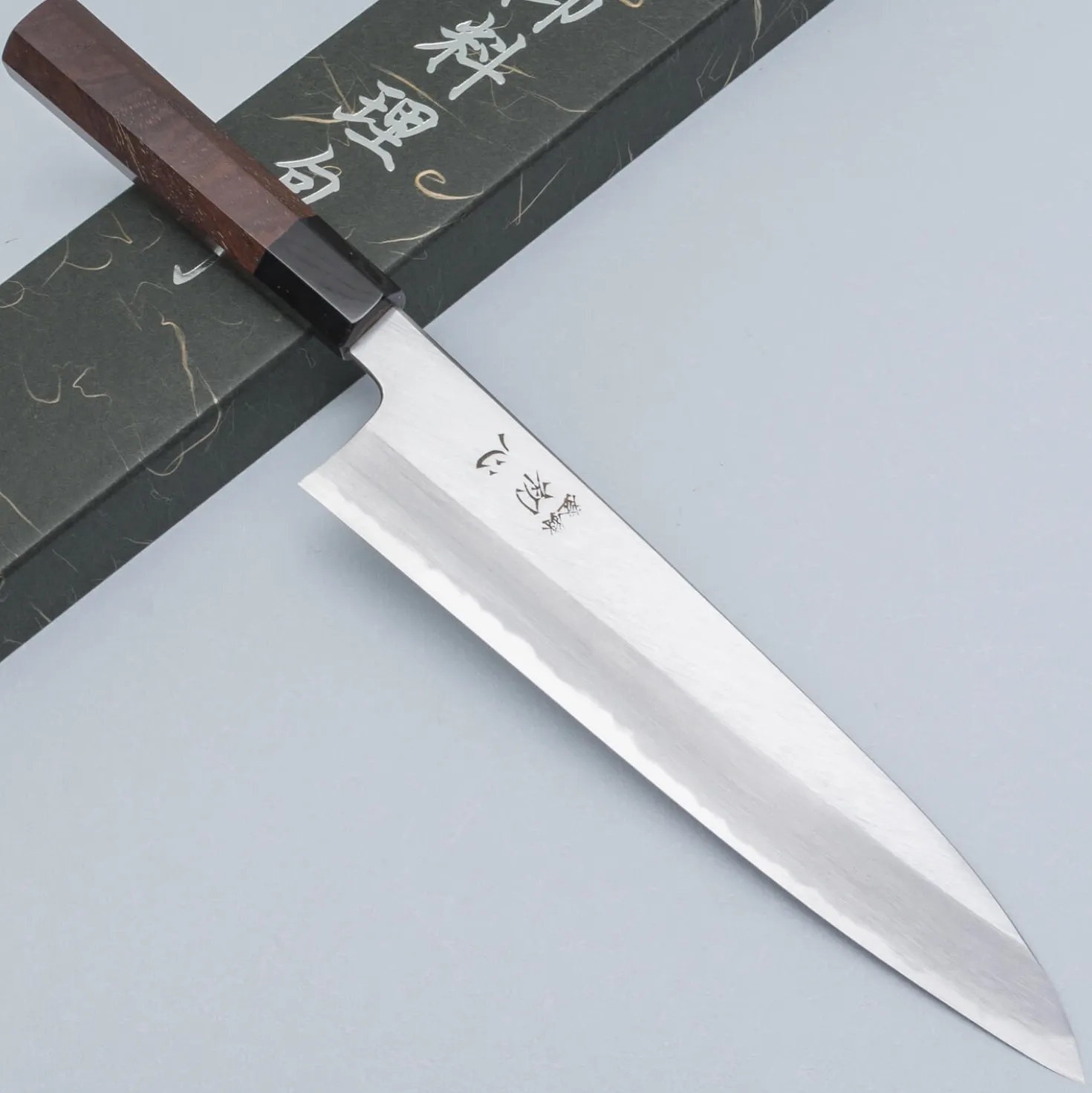 Nakagawa Satoshi Aogami #1 Migaki Gyuto 25.5 cm