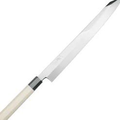 Nakagawa Satoshi Shiro #3 Honyaki Water Quenced Kiritsuke Yanagiba 30 cm