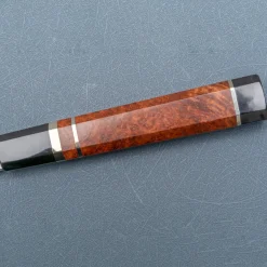 Nakagawa Satoshi Shiro #3 Honyaki Namiukashi Kiritsuke Yanagiba 30 cm