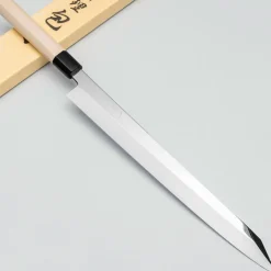 Nakagawa Satoshi Shiro #1 Honyaki Water Quenced Kiritsuke Yanagiba 33 cm