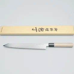 Nakagawa Satoshi Shiro #1 Honyaki Water Quenced Kiritsuke Yanagiba 27 cm