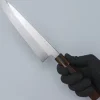 Nakagawa Satoshi Shiro #3 Oil Honyaki Mirror Finished Gyuto 240