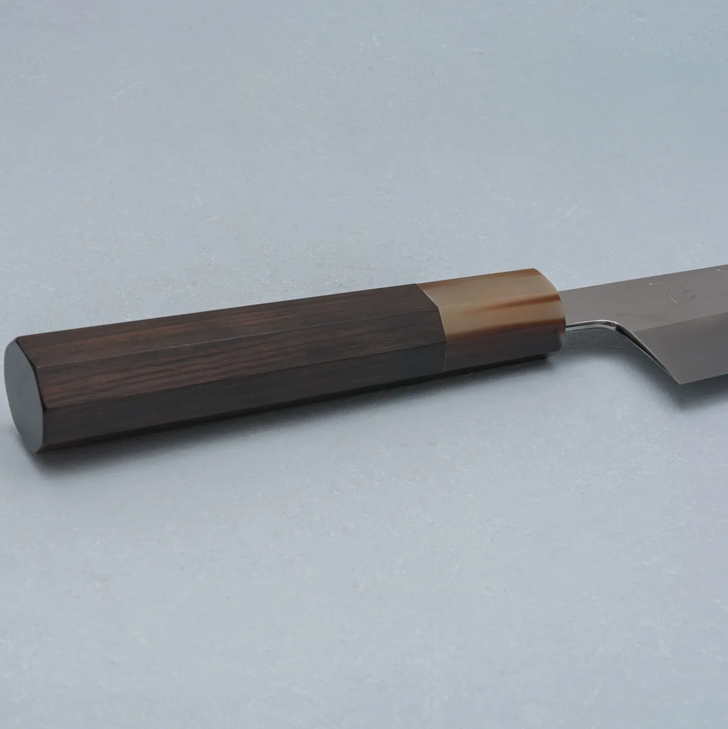 Nakagawa Satoshi Shiro #3 Oil Honyaki Mirror Finished Gyuto 240