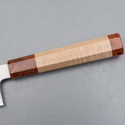 Nakagawa Satoshi Silver 3 Maplewood Orange Gyuto 21 cm