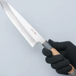 Nakagawa Satoshi Silver 3 Maplewood Gray Gyuto 21 cm