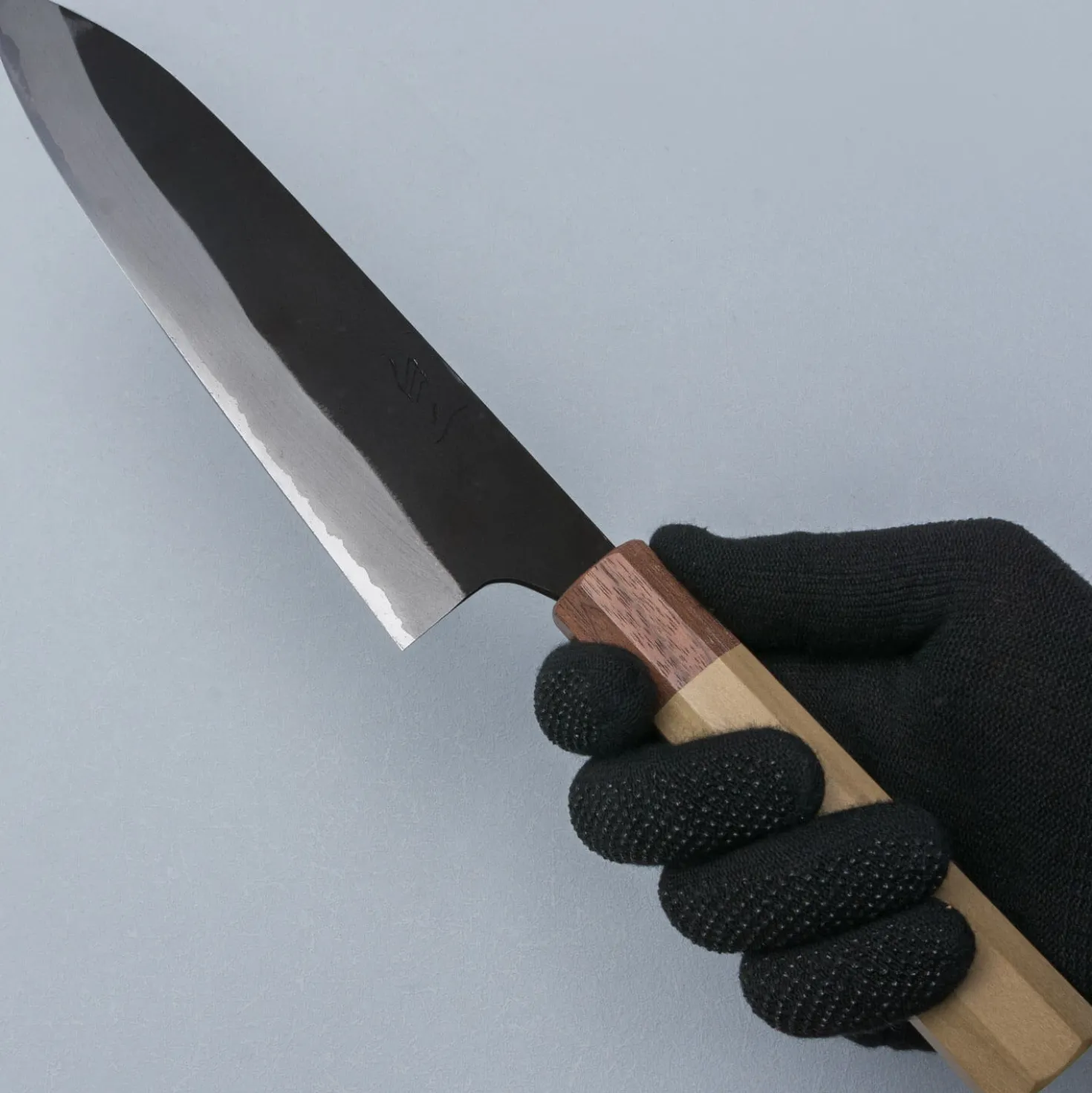 Naoki Mazaki Kurouchi Shirogami #2 Gyuto 21 cm