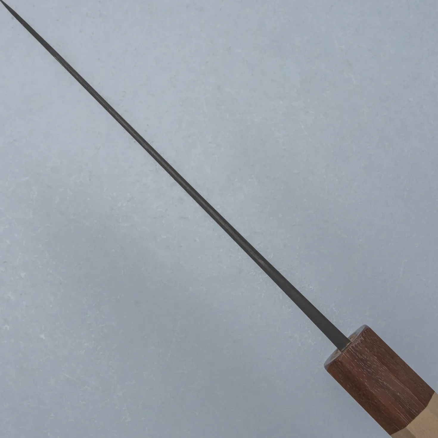 Naoki Mazaki Kurouchi Shirogami #2 Bunka 18 cm